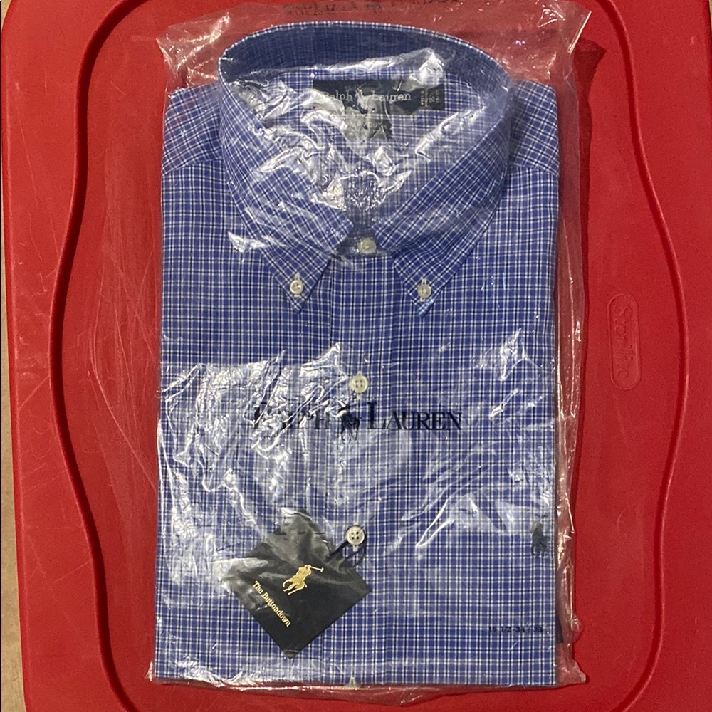 Polo by Ralph Lauren Men's Blue Shirt